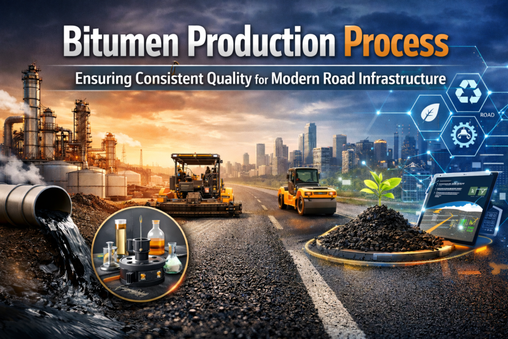 Bitumen Production Process for Consistent Road Infrastructure