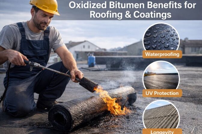Benefits of Oxidized Bitumen for Waterproofing, Roofing & Industrial Coatings