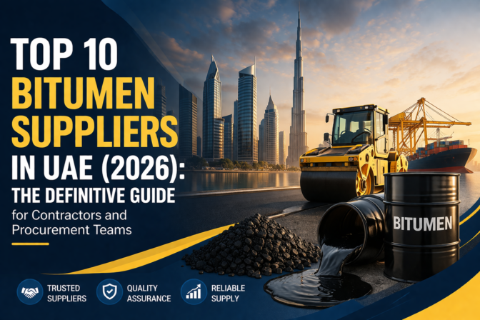 Top 10 Bitumen Suppliers in UAE (2026): The Definitive Guide for Contractors and Procurement Teams