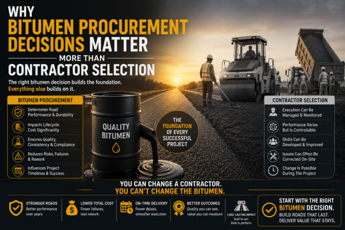 Why Bitumen Procurement Decisions Matter More Than Contractor Selection