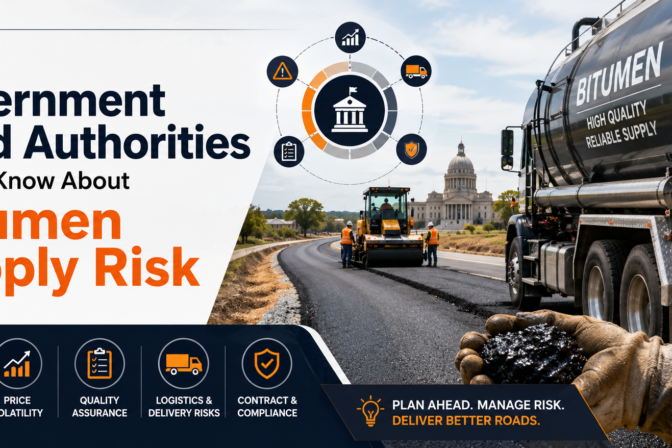 What Government Road Authorities Should Know About Bitumen Supply Risk