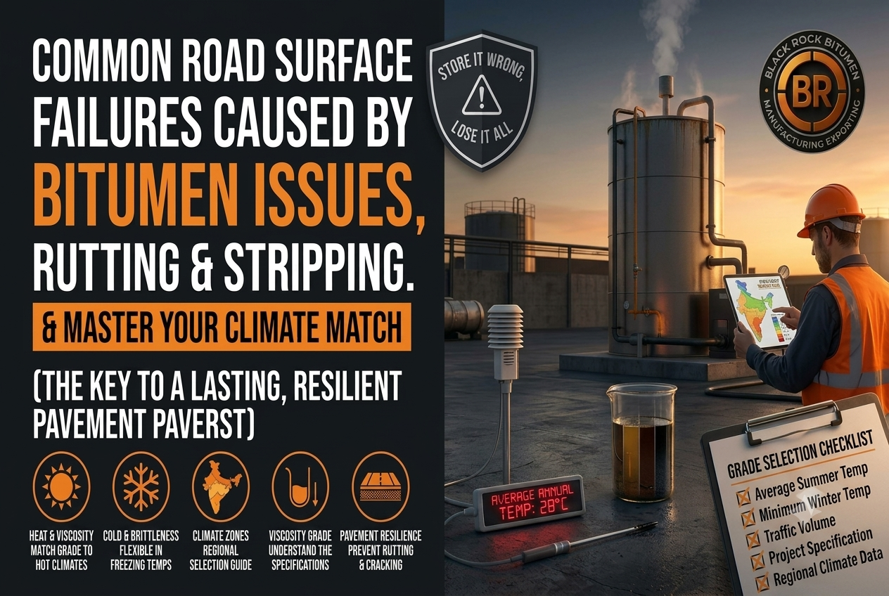 Common Road Surface Failures Caused by Bitumen Issues — Bleeding, Rutting & Stripping